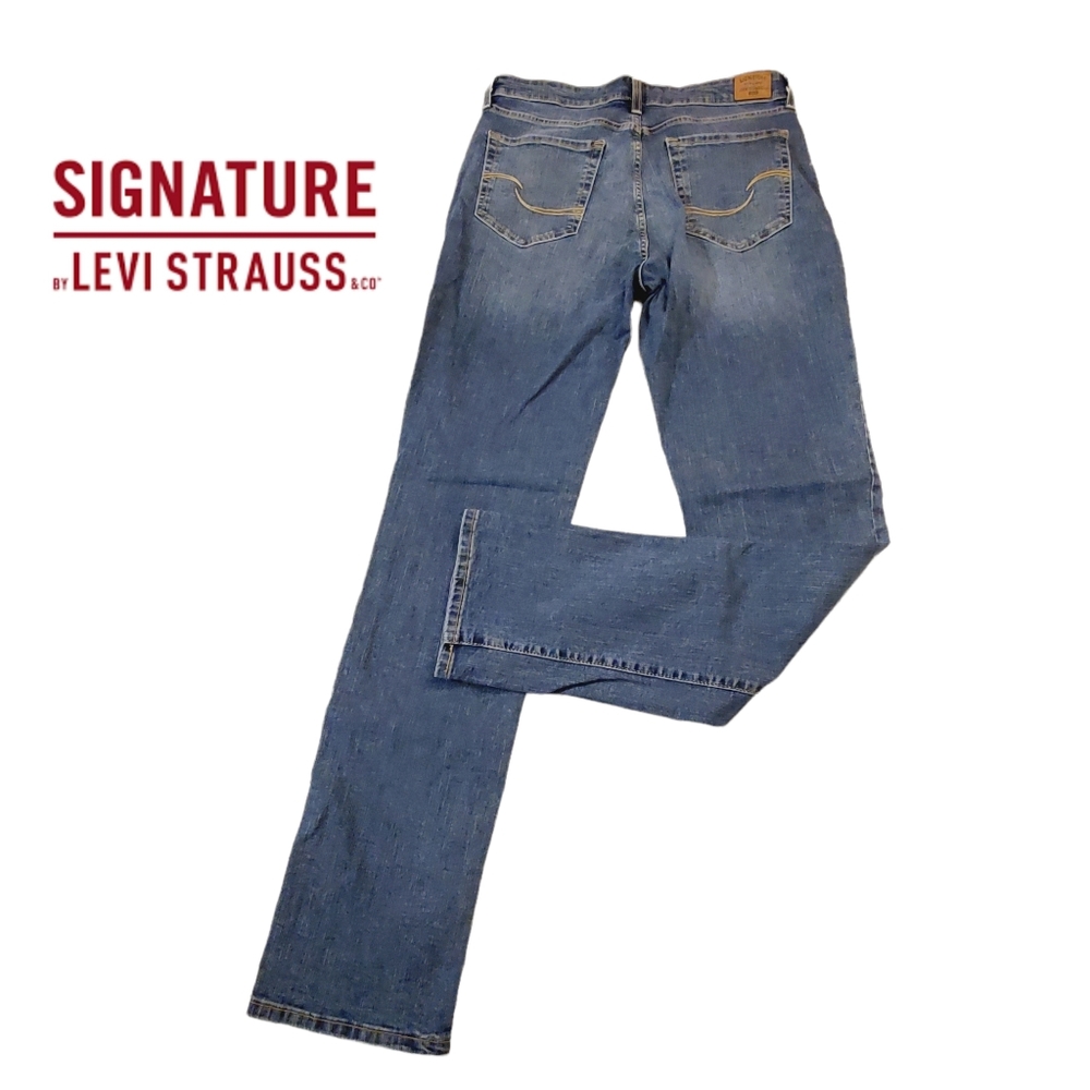 Signature by Levi Strauss & Co. Gold Label Men's Straight Fit Jeans